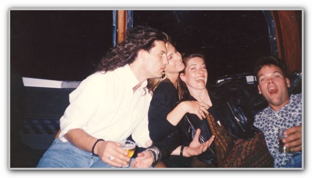 DJ & friends on river cruise circa 1991 1